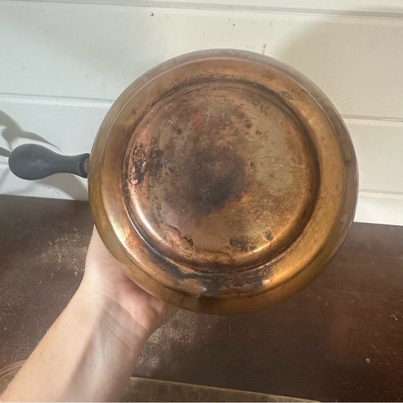 Vintage Copper Pot with Lid | Made in Portugal | Copper Kitchen - Picture 7 of 10